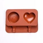 قالب پاپسیکل ۲ تایی قلب و دایره مارکو