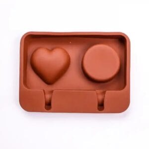 قالب پاپسیکل ۲ تایی قلب و دایره مارکو