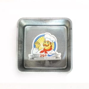 قالب کیک موج مدل مربع لبه کوتاه