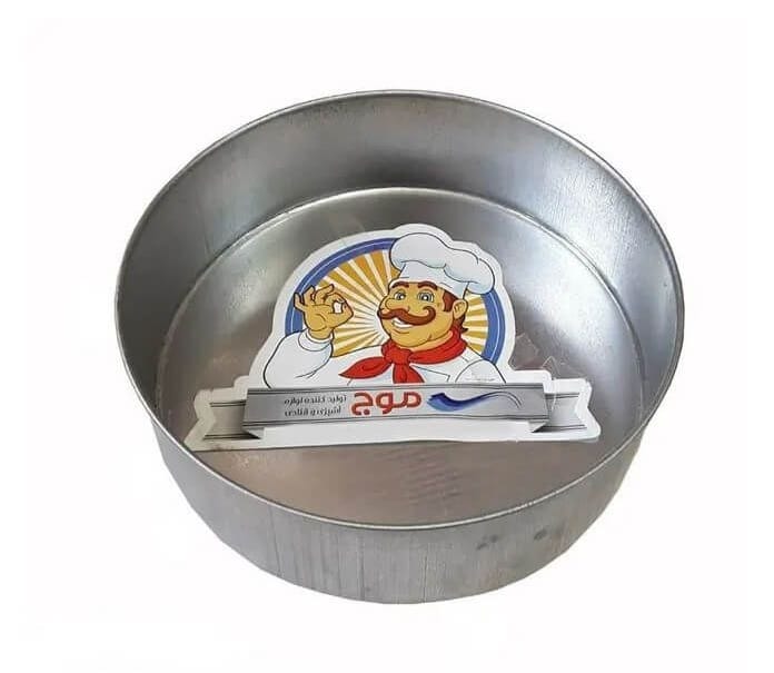 فروشگاه لوازم قنادی والنتینو - قالب کیک موج گرد لبه کوتاه 35.5 سانتیمتر قالب کیک موج مدل گرد لبه کوتاه