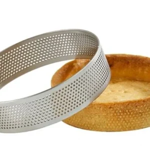 رینگ تارت دایره قطر 10 سانت فروشگاه لوازم قنادی والنتینو رینگ تارت دایره قطر 10 سانت ابزار شیرینی پزی و گلسازی