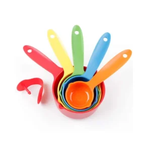 پیمانه پلاستیکی رنگی 5 تایی خارجی