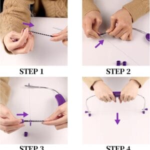 اره مویی کیک درجه‌ دار تیغه 25 سانت