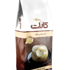 شکلات سکه ای سفید کارات فروشگاه لوازم قنادی والنتینو شکلات سکه ای سفید کارات