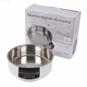 ترازو پلاستیکی کاسه استیل 5 کیلویی چینی