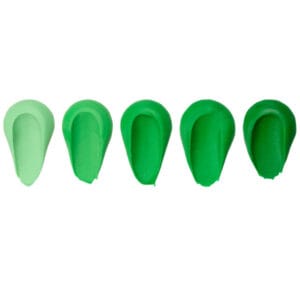 رنگ ژله‌ ای 35 گرمی سبز kopykake