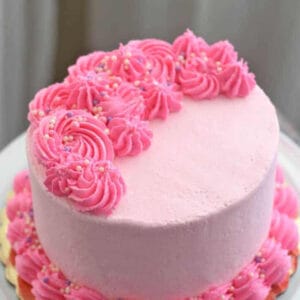 رنگ ژله‌ ای 35 گرمی صورتی گل رز kopykake