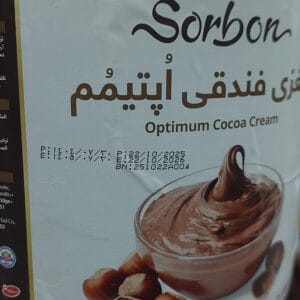 کرم کاکائو فندقی اپتیمم سوربن